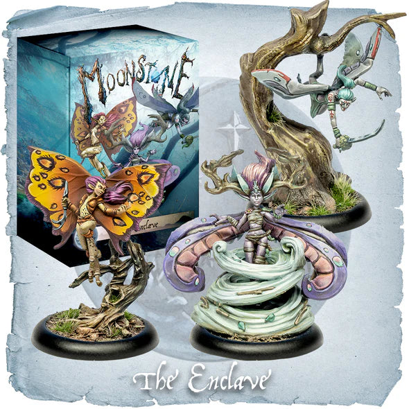 Moonstone | Faerie The Enclave | 28mm Resin Unit | Goblin King Games | Miniature Kingdoms