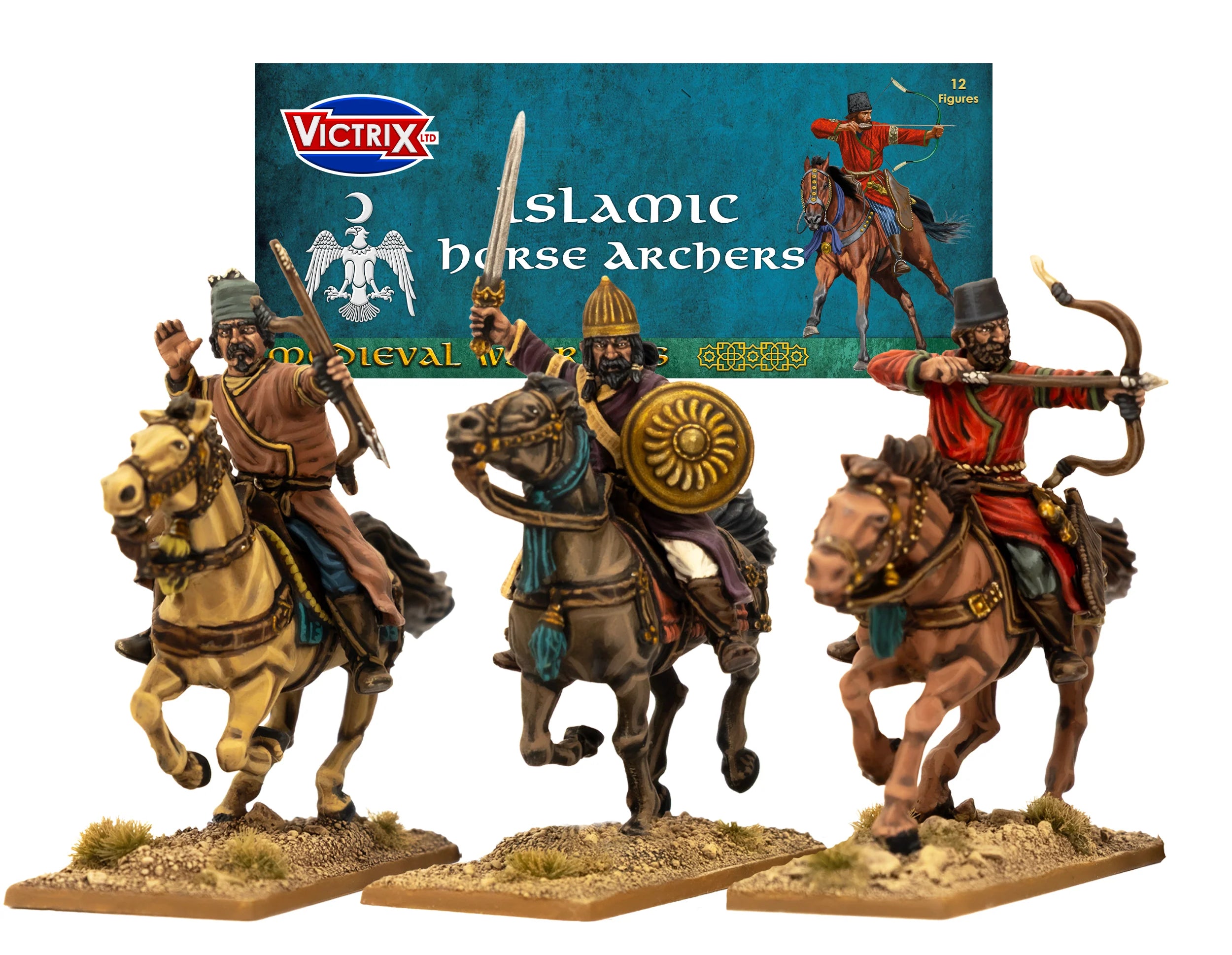 Islamic Horse Archers 12 Figs | 28mm Plastic Unit