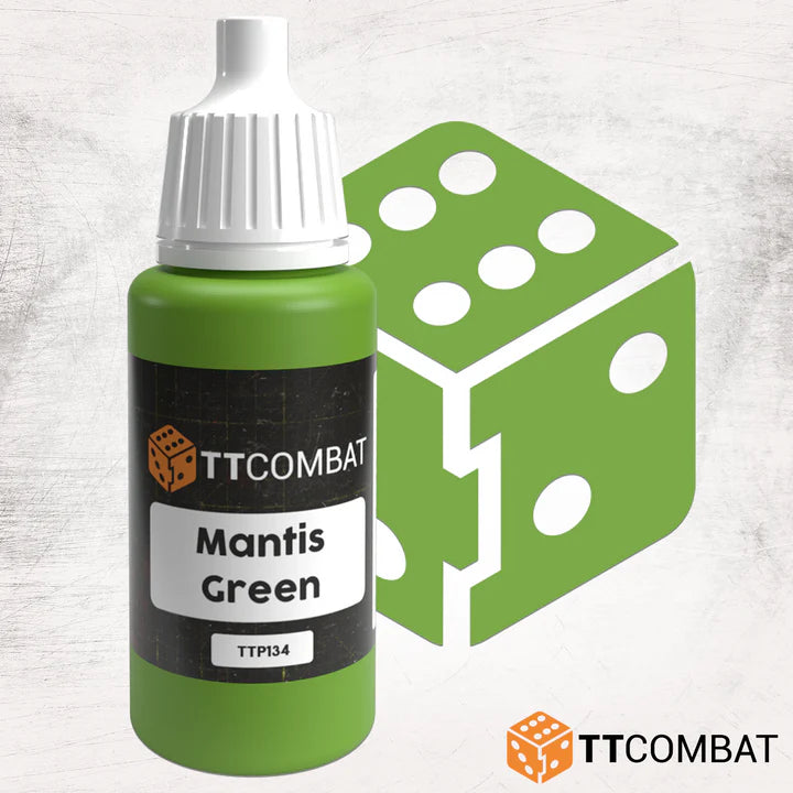 TTCombat | Mantis Green | 17ml Individual Paint | TTCombat | Miniature Kingdoms