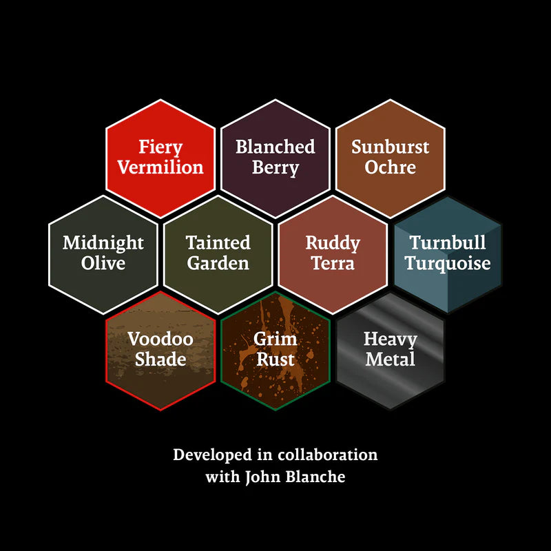 Army Painter | Masterclass - John Blanche Vol 2 10 Paints | 18ml Paint Set