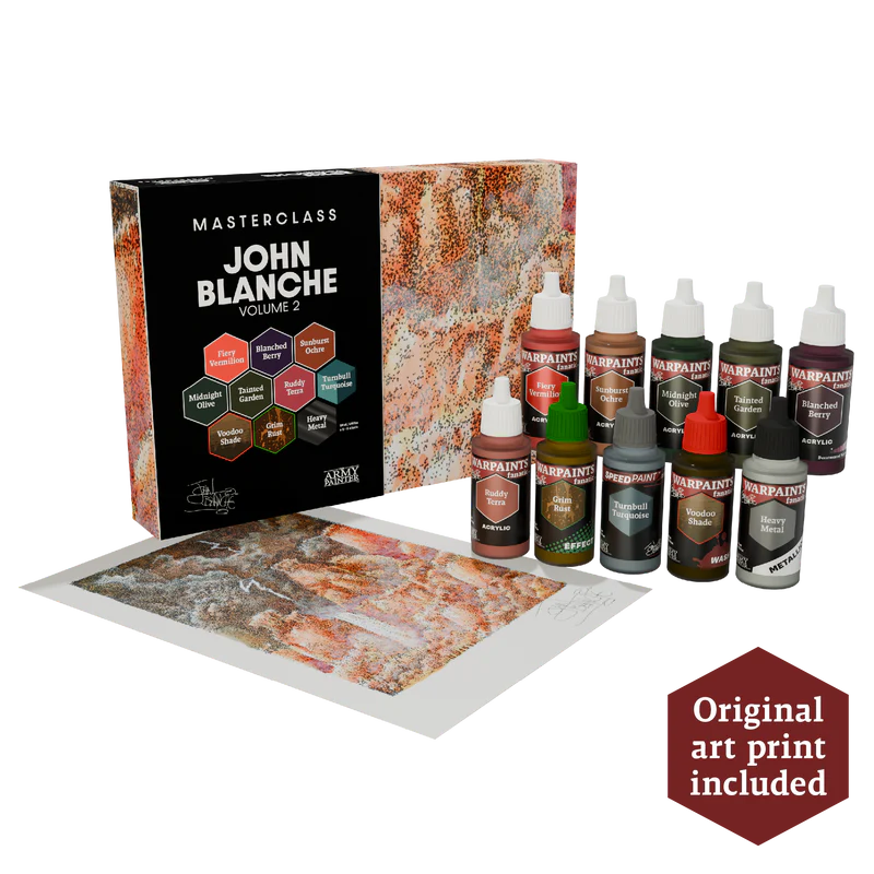 Army Painter | Masterclass - John Blanche Vol 2 10 Paints | 18ml Paint Set