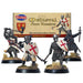Medieval Foot Knights 32 Figs | 28mm Plastic Unit
