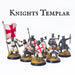 Medieval Foot Knights 32 Figs | 28mm Plastic Unit