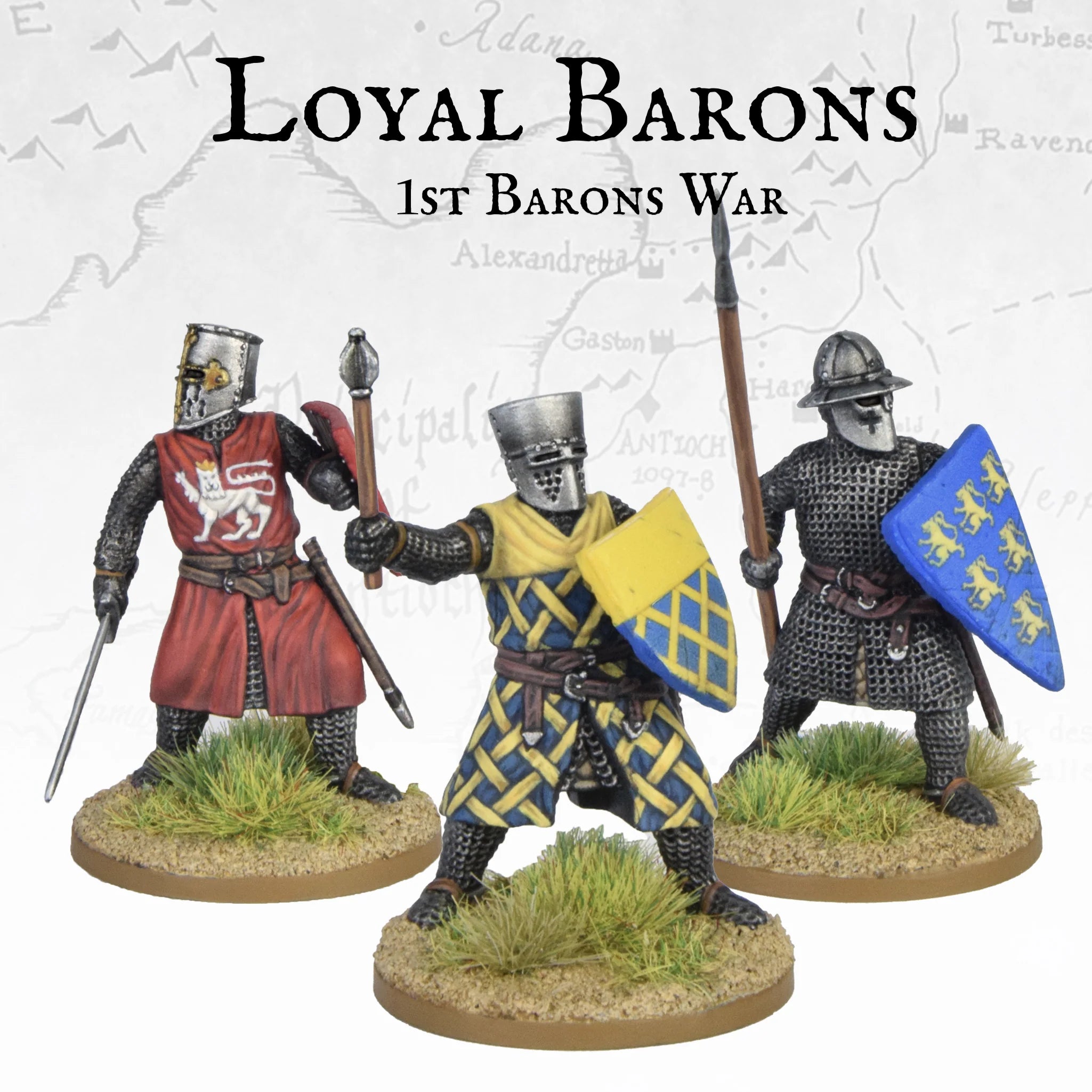 Medieval Foot Knights 32 Figs | 28mm Plastic Unit