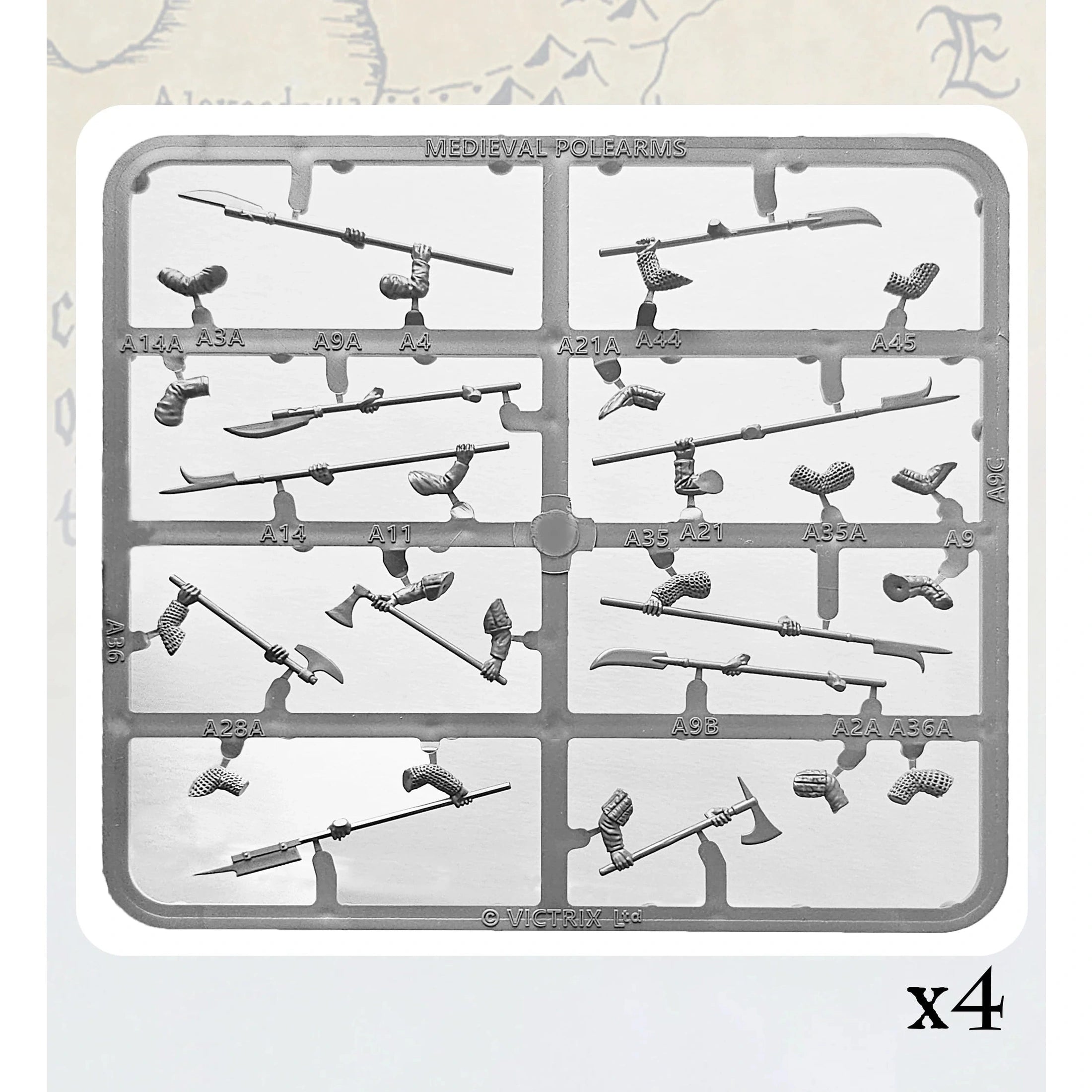 Medieval Foot Sergeants 32 Figs | 28mm Plastic Unit