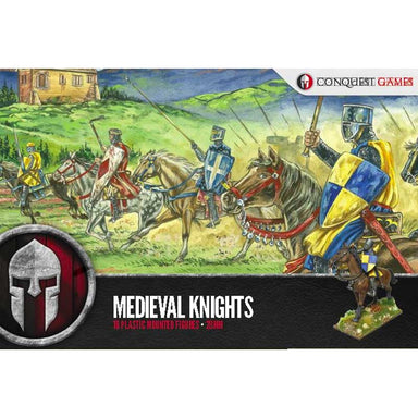 Conquest | Medieval Knights | 28mm Plastic Unit | North Star Games | Miniature Kingdoms