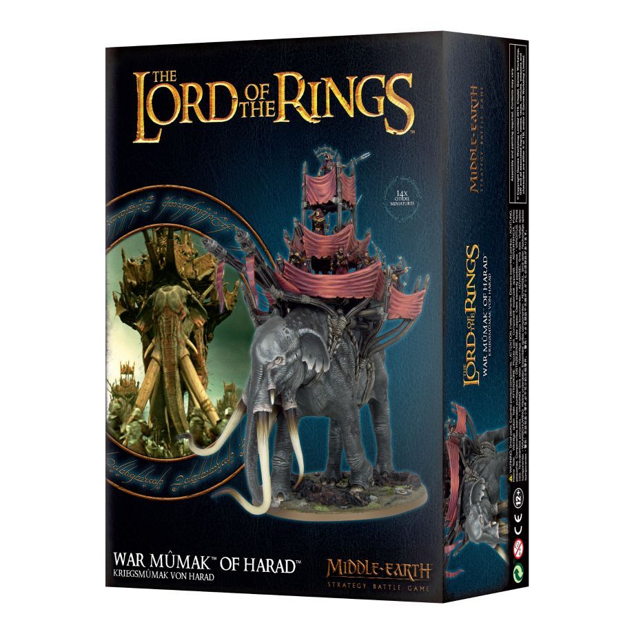 Middle Earth | Lord of the Rings | War Mumak of Harad | Plastic Unit Box