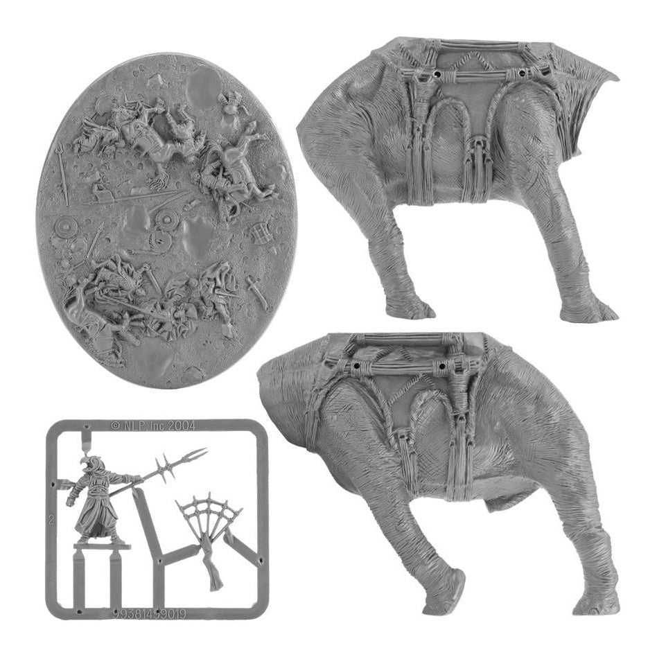 Middle Earth | Lord of the Rings | War Mumak of Harad | Plastic Unit Box