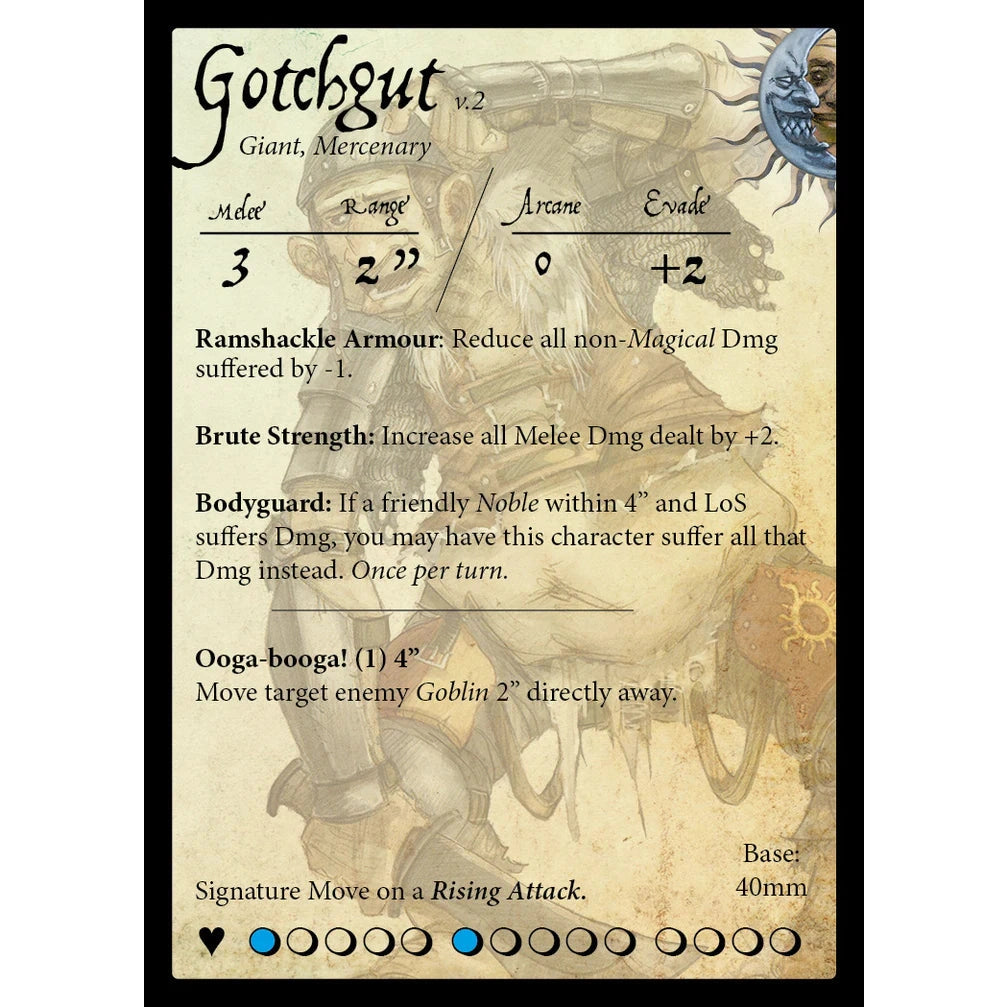 Moonstone | Commonwealth | Gotchgut The Giant | 28mm Resin Unit