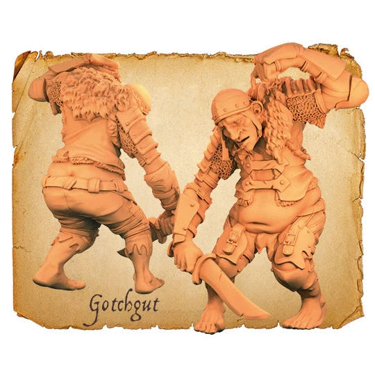 Moonstone | Commonwealth | Gotchgut The Giant | 28mm Resin Unit