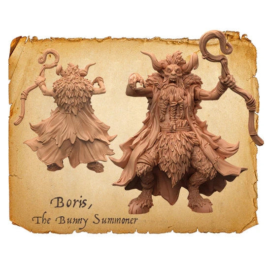 Moonstone | Leshavult Boris the Bunny Summoner | 28mm Resin Unit