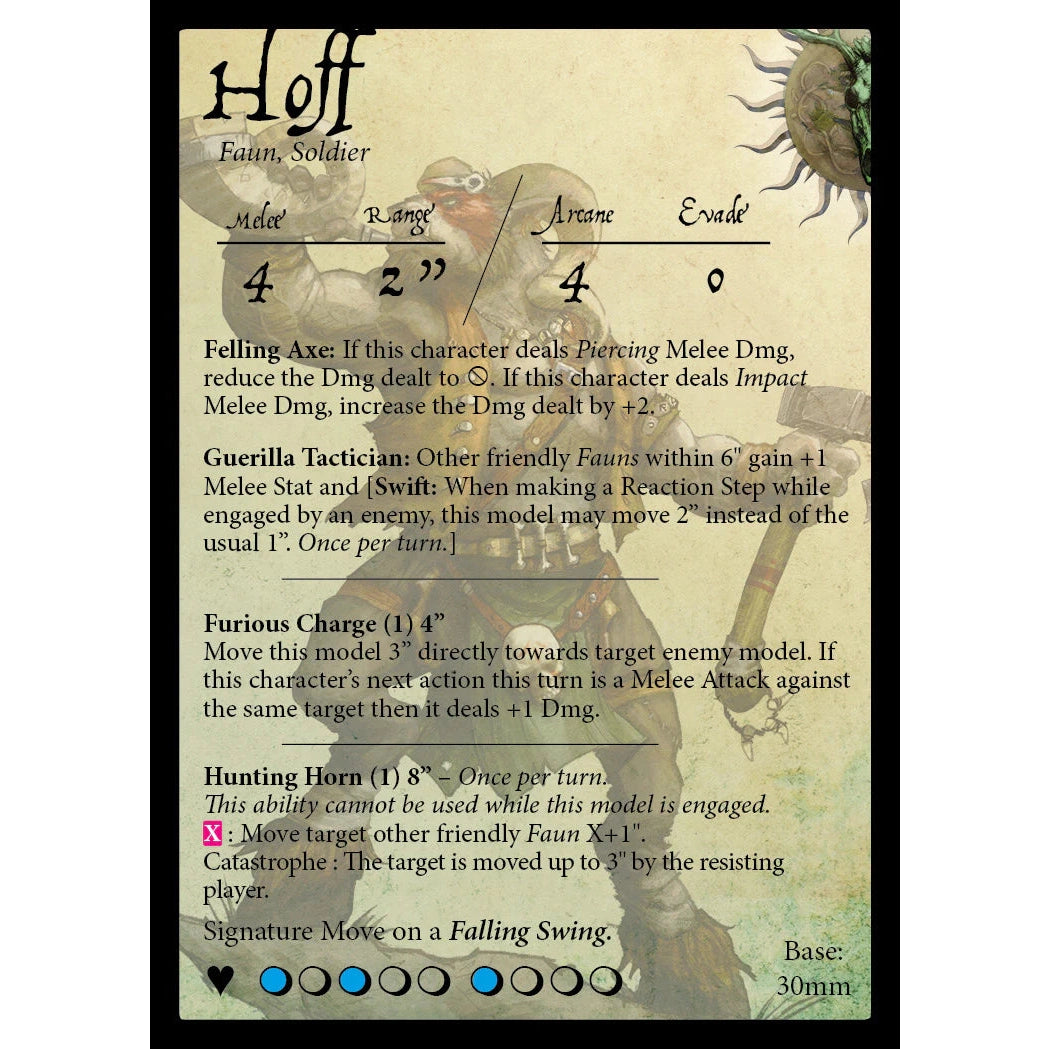 Moonstone | Leshavult Hunting Horns | 28mm Resin Unit