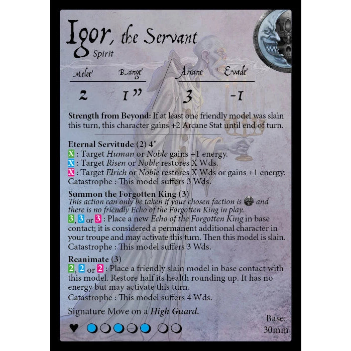 Moonstone | Shades | Eternal Servitude | 28mm Resin Unit