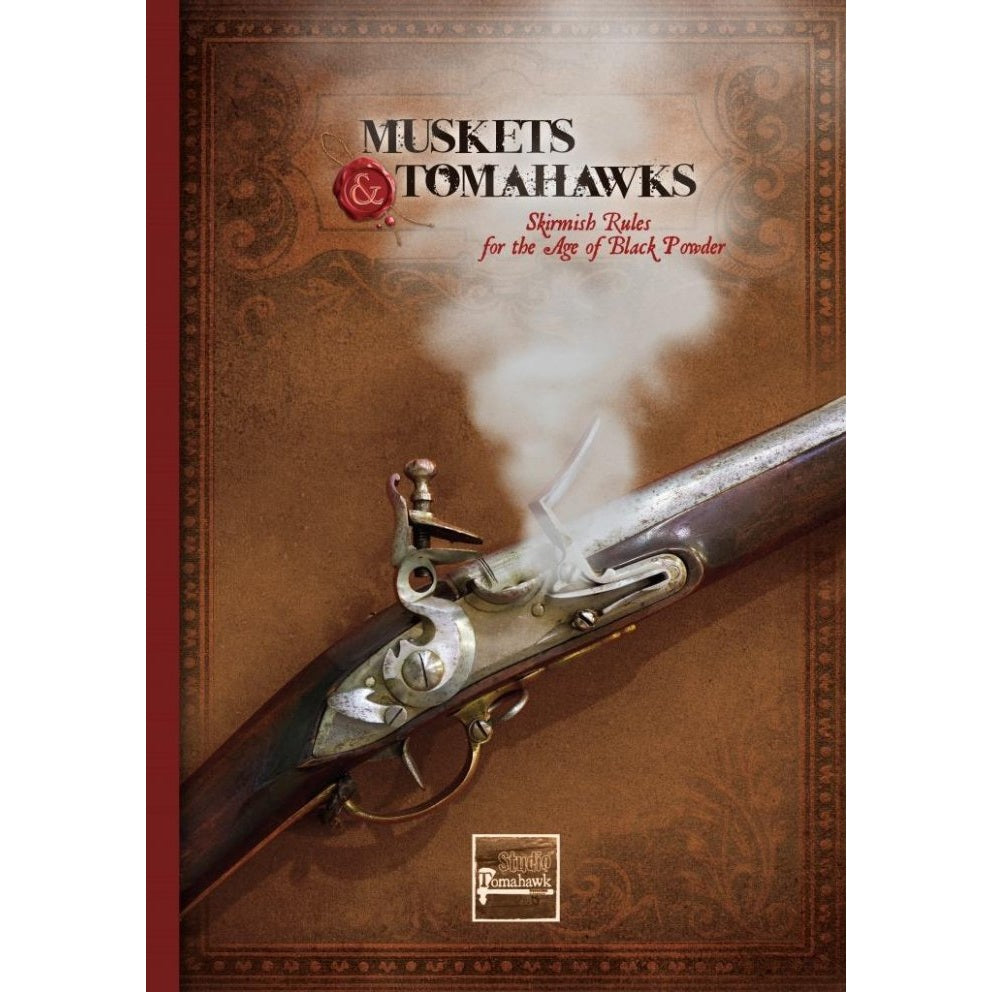 Muskets & Tomahawks Muskets And Tomahawks | Hardback Rulebook for 28mm | North Star Games | Miniature Kingdoms
