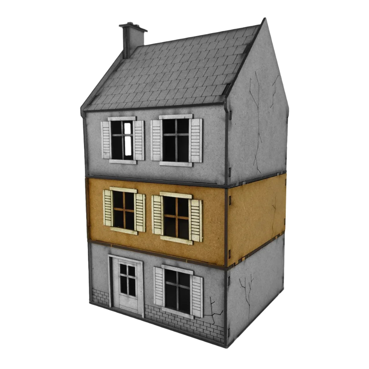 Sarissa Precision | World War Europe Small House N009 | MDF Terrain