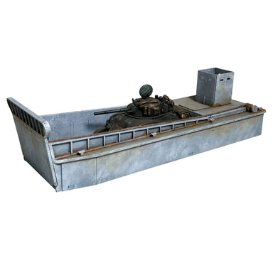 Sarissa Precision | World War Europe LCM Landing Craft Mechanized N063 | MDF Terrain