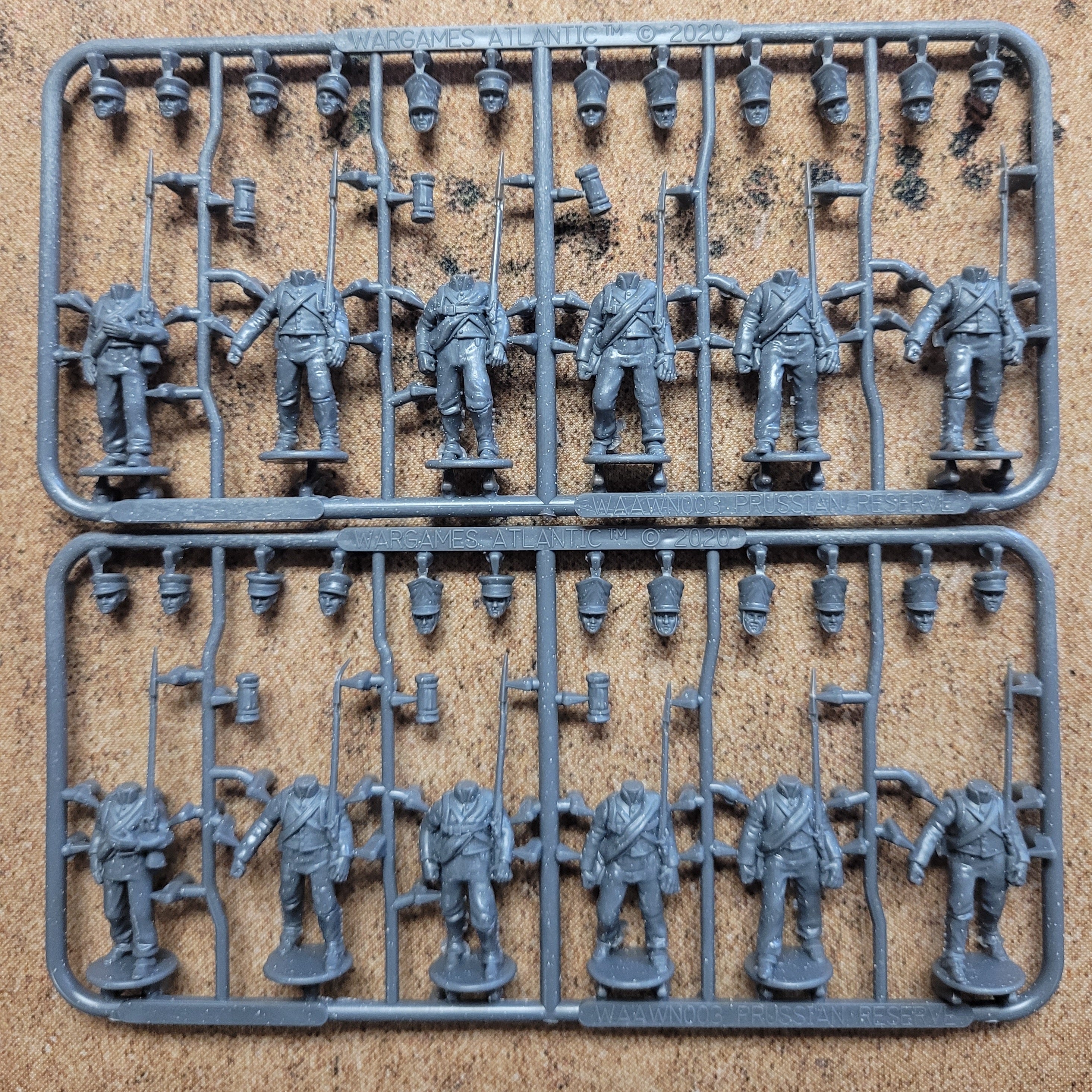 Wargames Atlantic | Napoleon's Wars | Prussian Reserve 1813-15 | 28mm Two Sprues