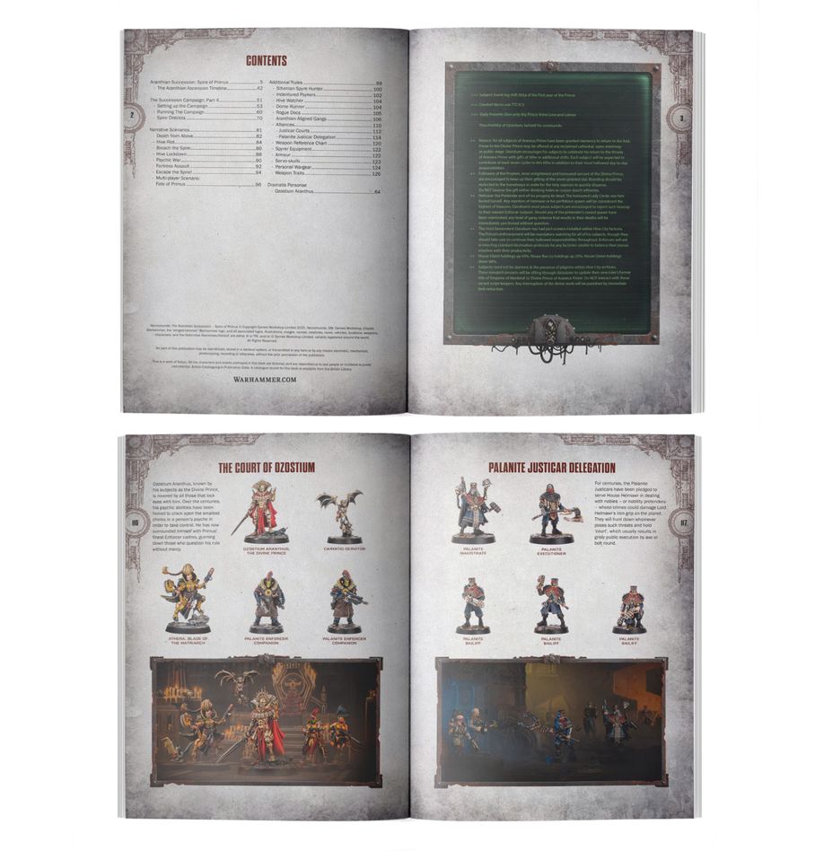 Necromunda | Codex | Spire of Primus | Hardback Sourcebook