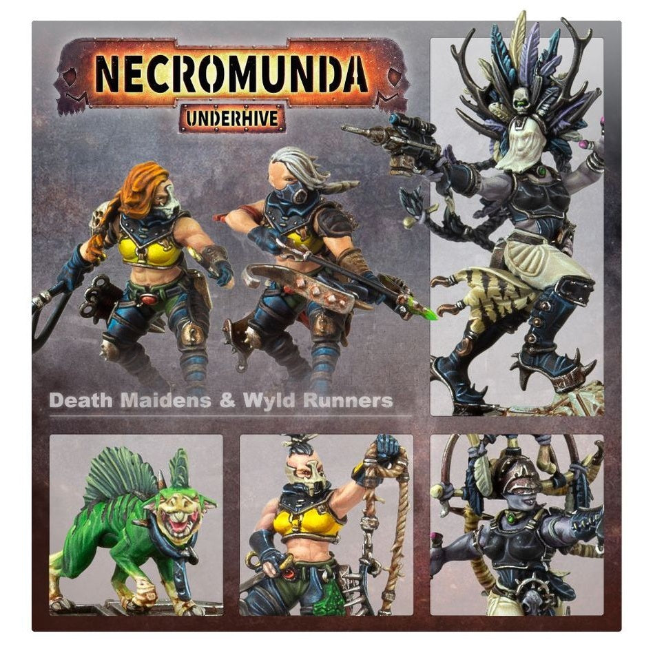 Necromunda | Escher Death-Maidens & Wyld Runners | Plastic Unit Box