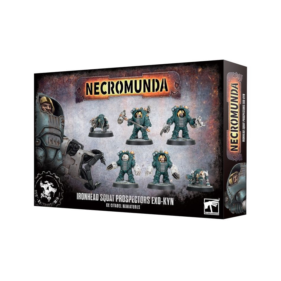 Necromunda | Ironhead Squat Prospectors | Plastic Unit Box
