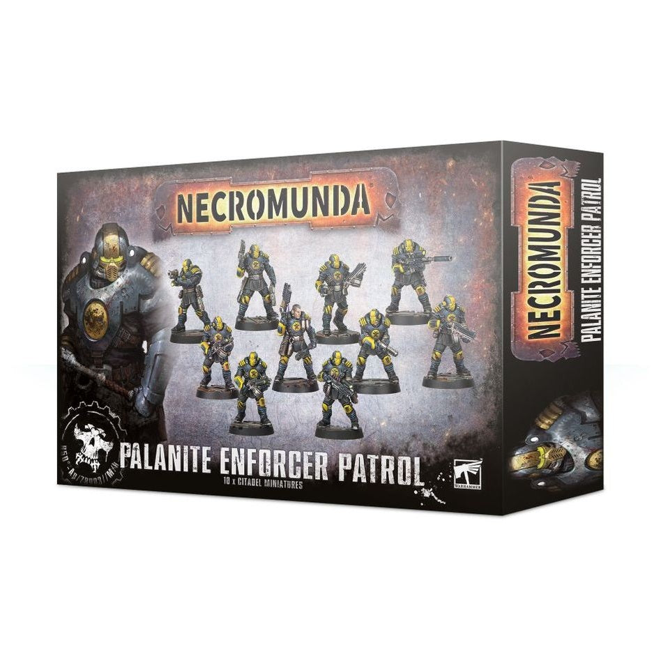 Necromunda | Palanite Enforcer Patrol | Plastic Unit Box