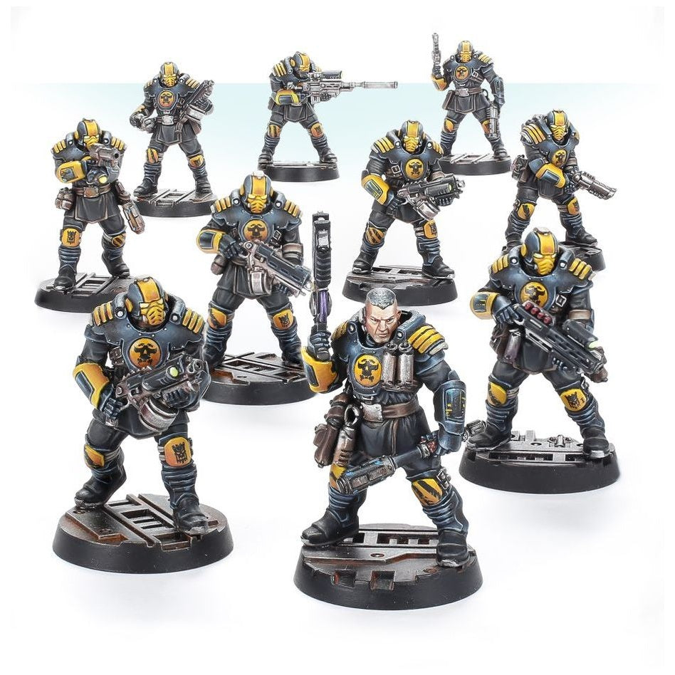 Necromunda | Palanite Enforcer Patrol | Plastic Unit Box