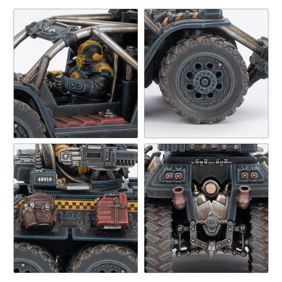 Necromunda | Palanite Enforcer Tauros Venator | Plastic Unit Box