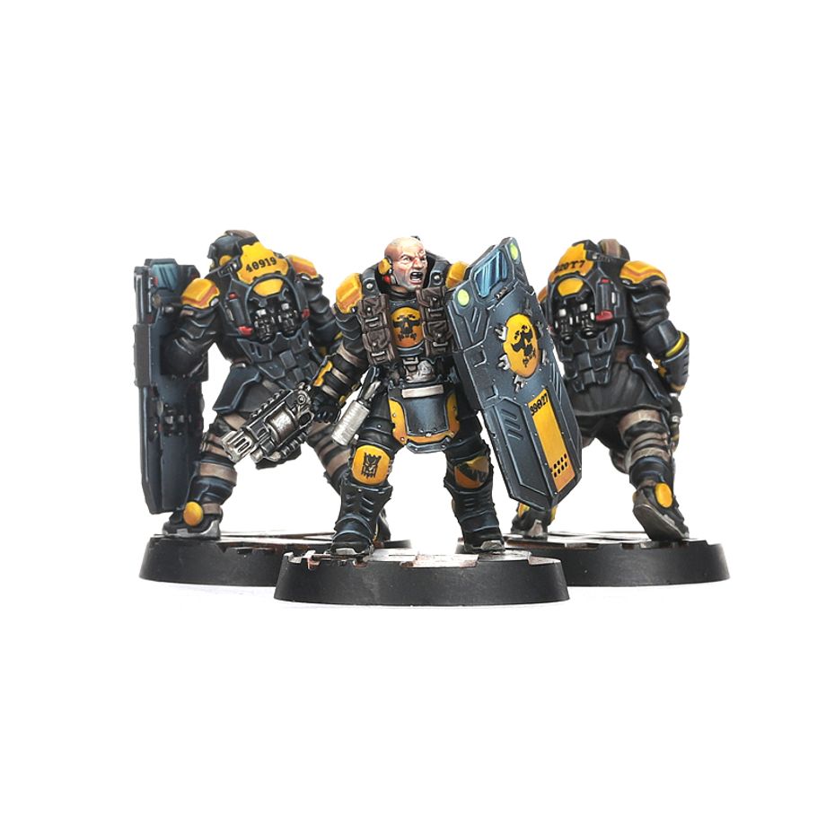 Necromunda | Palanite Subjugator Patrol | Plastic Unit Box