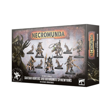 Necromunda | Sha'Dar Hunters and Arthromite Spinewyrms | Plastic Unit Box