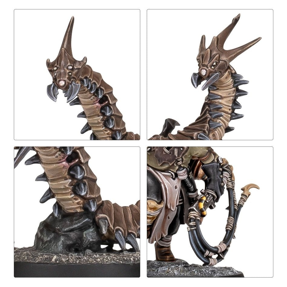 Necromunda | Sha'Dar Hunters and Arthromite Spinewyrms | Plastic Unit Box