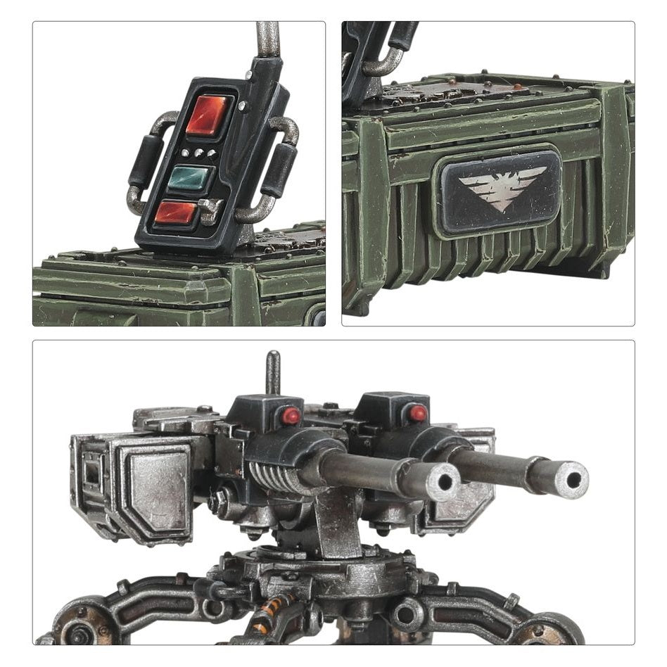 Necromunda | Trazior Pattern Sentry Guns | Plastic Unit Small Box