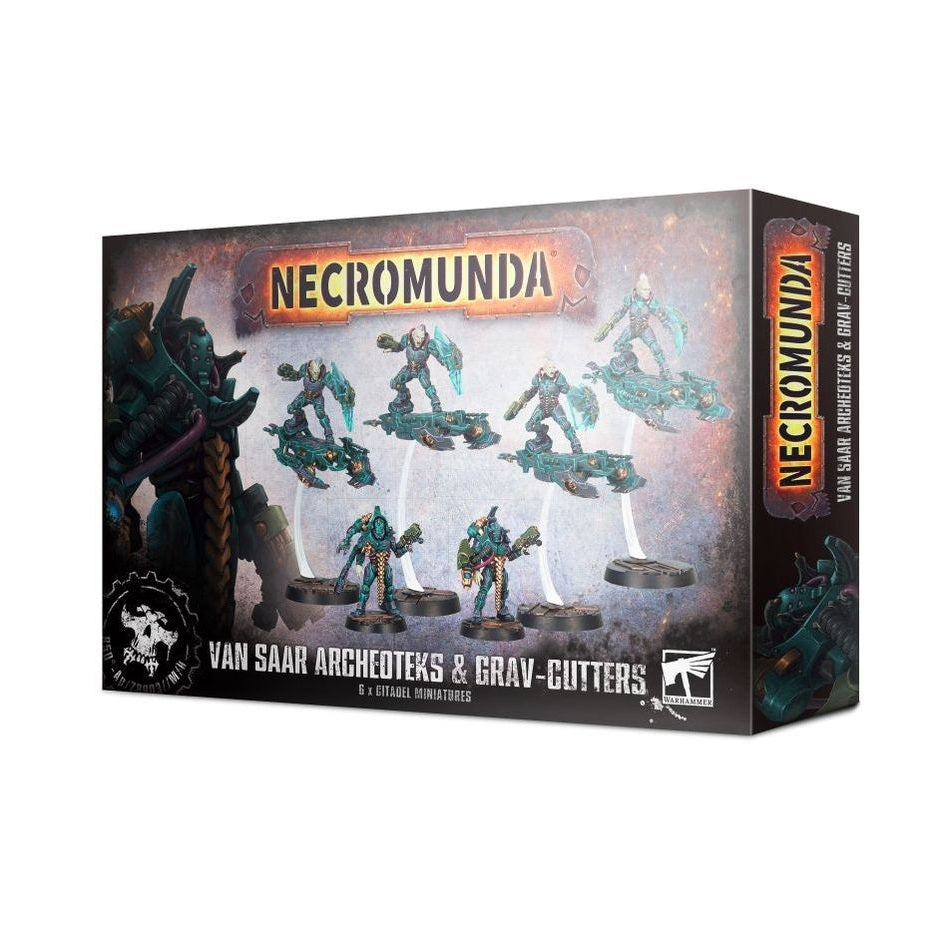 Necromunda | Van Sar Archeoteks & Grav-Cutters | Plastic Unit Box