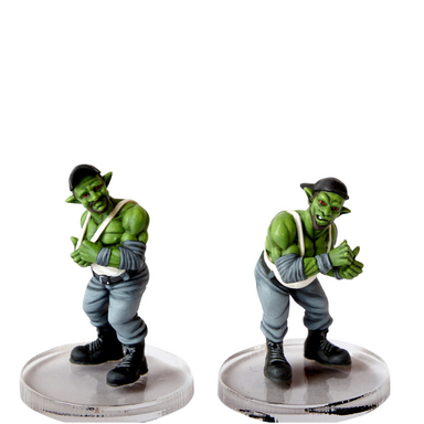 Rumbleslam | Star Nobgoblins | 28mm Resin Blister Pack | TTCombat | Miniature Kingdoms