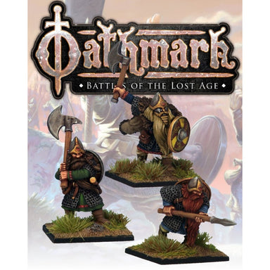 Oathmark | Dwarf Champions | 28mm Metal Blister Pack