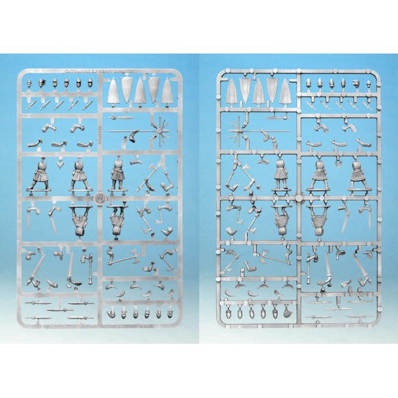 Oathmark | Elf Heavy Infantry | 28mm Plastic Unit