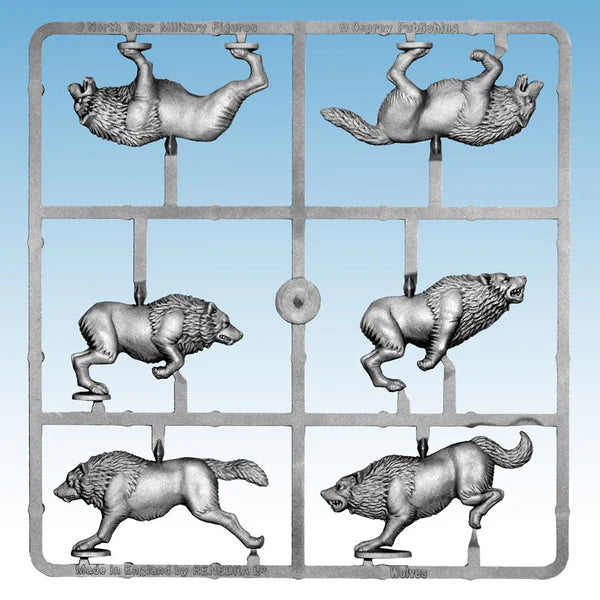 Oathmark | Goblin Wolf Riders and Wolves | 28mm Sprues