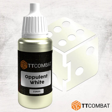 TTCombat | Opulent White | 17ml Individual Paint | TTCombat | Miniature Kingdoms