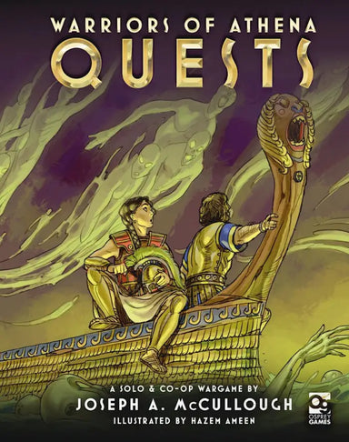 Osprey Book | Warriors of Athena - Quests | Hardback Rulebook