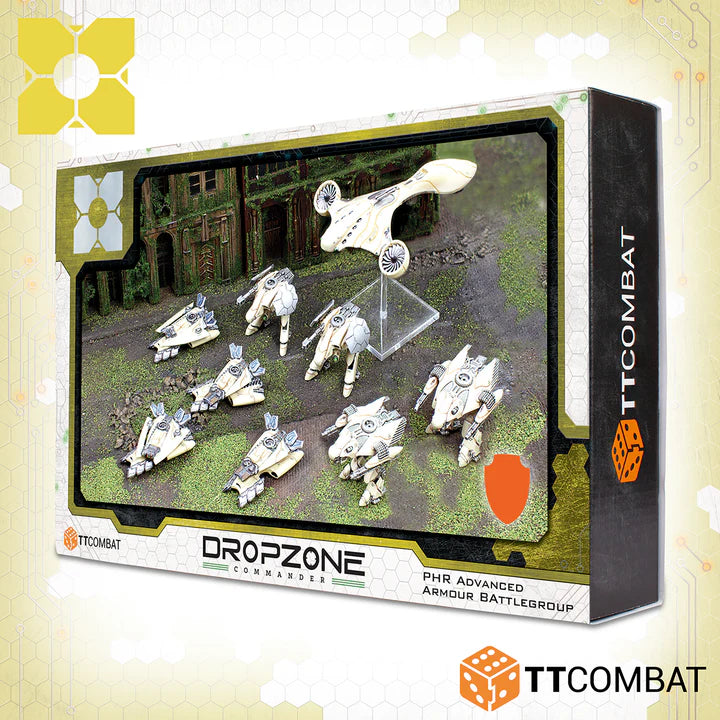 DropZone Commander | PHR Advanced Armour Battlegroup | Small Scale Resin Unit