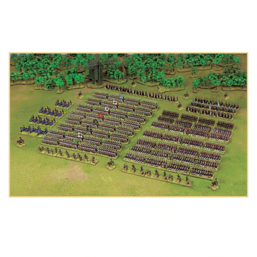 Black Powder Epic | Waterloo Campaign | Bluchers Prussian Starter Army | 13.5mm Plastic Starter