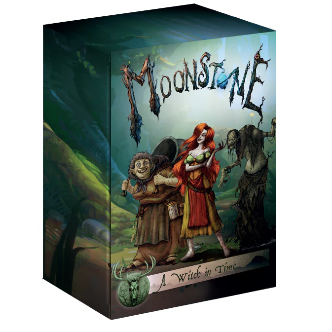 Moonstone | A Witch In Time | 28mm Resin Unit | Goblin King Games | Miniature Kingdoms