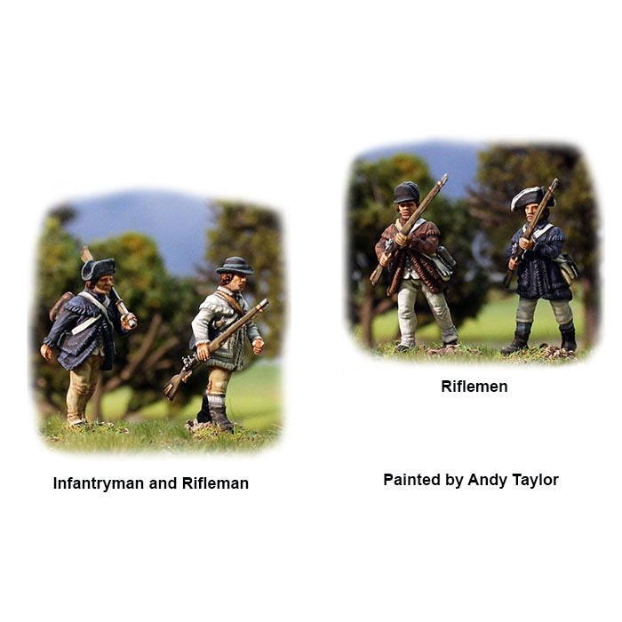 Perry Miniatures | AWI Continental Infantry 1776-1783 | 28mm Plastic Unit | North Star Games | Miniature Kingdoms