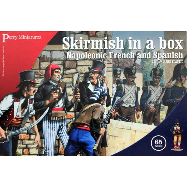 Perry | Napoleonic Wars | Skirmish in a Box French and Spanish | 28mm Plastic Skirmish Box