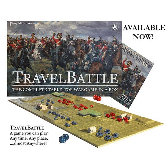 Perry | Napoleonic Wars | Travel Battle Travel Battle | 8mm Boxed Game