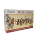 Age Of Chivalry | Foot Knights 1150-1320 | 28mm Plastic Unit | Wargames Atlantic | Miniature Kingdoms