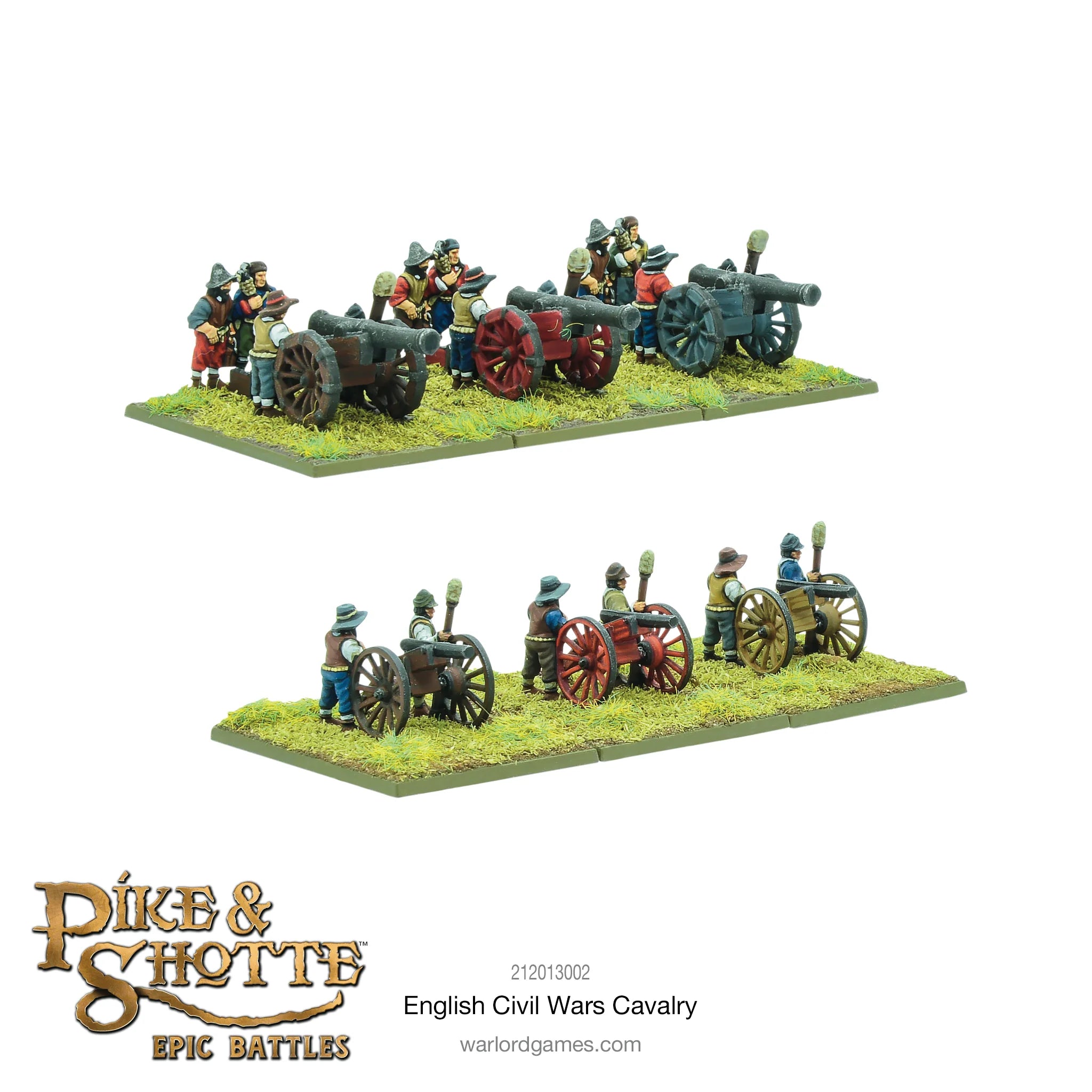 Pike and Shotte Epic | English Civil War ECW Cavalry | 13.5mm Plastic Unit