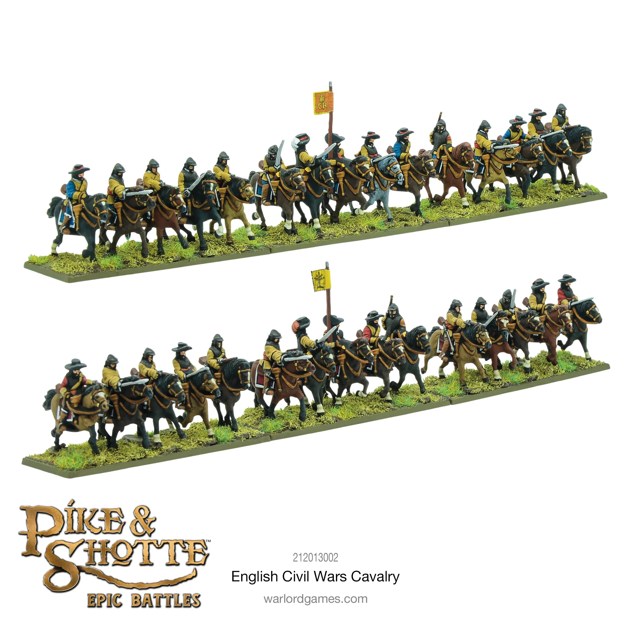 Pike and Shotte Epic | English Civil War ECW Cavalry | 13.5mm Plastic Unit