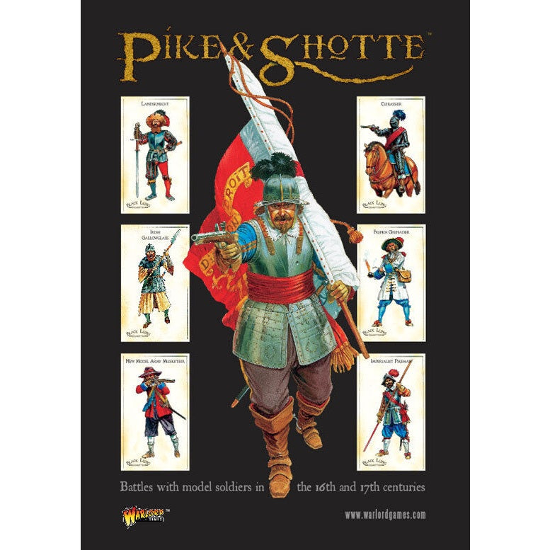 Pike and Shotte | Other | Pike and Shotte | Softback Rulebook for 28mm | Warlord | Miniature Kingdoms