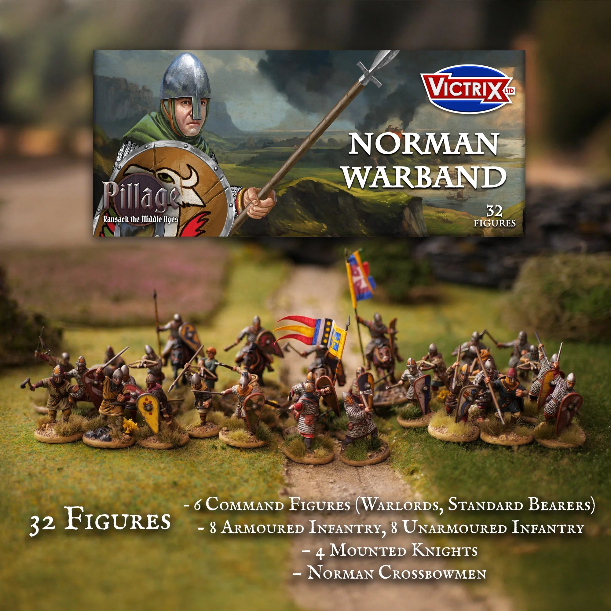 Pillage | Norman Warband | 28mm Plastic Unit