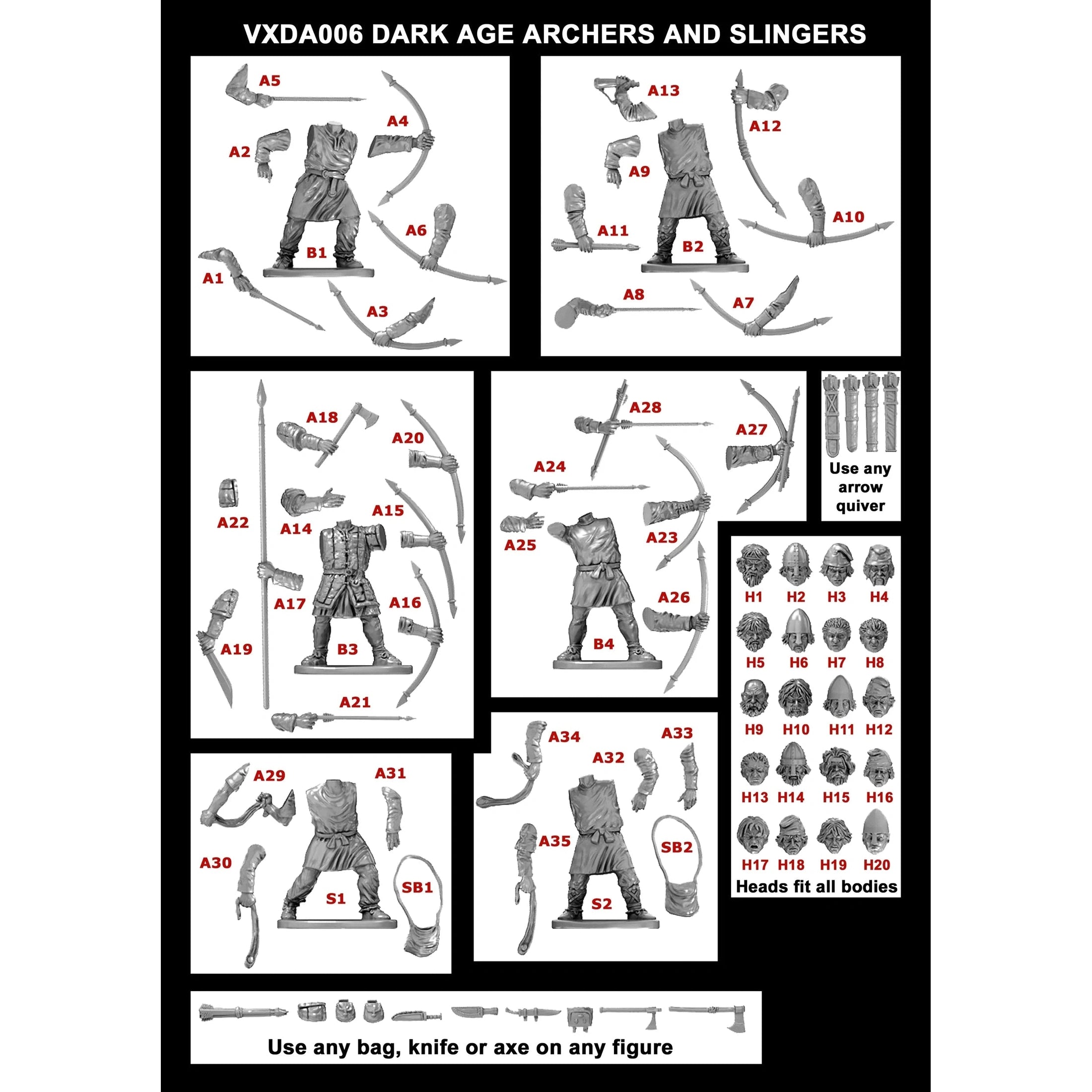 Pillage | Rus Warband | 28mm Plastic Unit